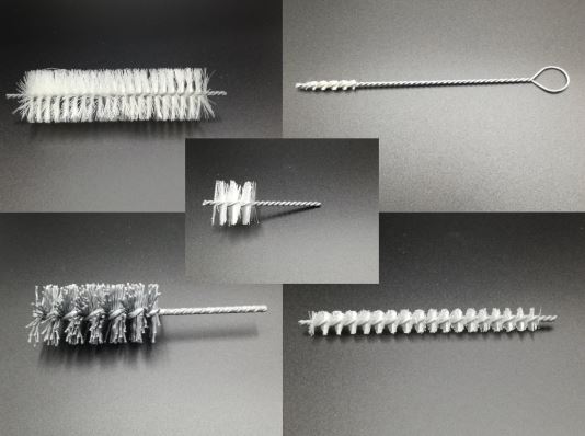 cepillos técnicos industriales limpiatubos, cepillo limpia botellas, cepillo limpiar intercambiadores, cepillo limpiar tubos calderas y estufas, sin rosca de nylon y acero limpiatubos