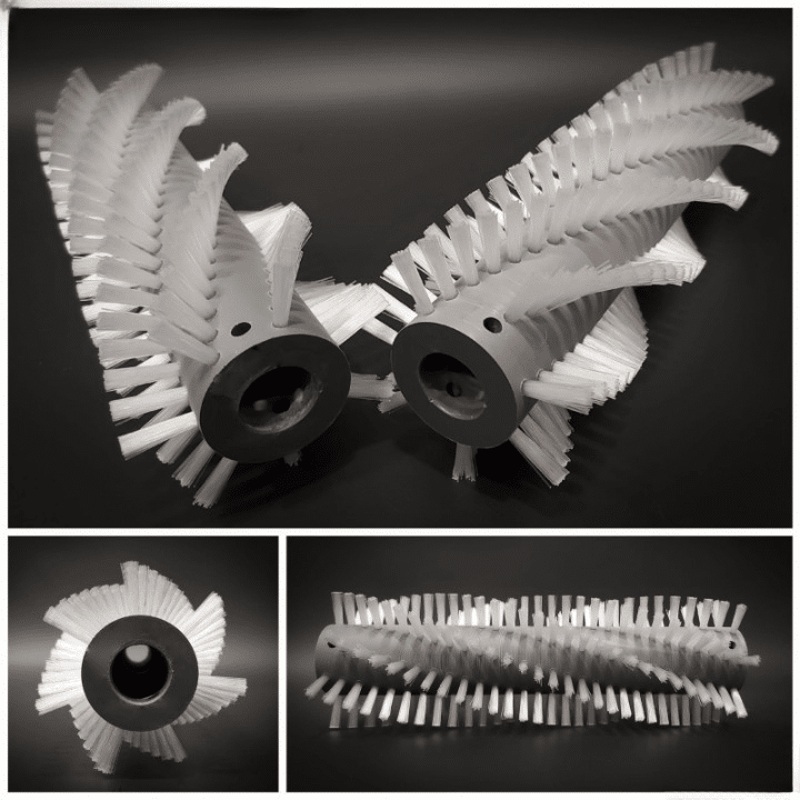 cepillo cilindrico helicoidal