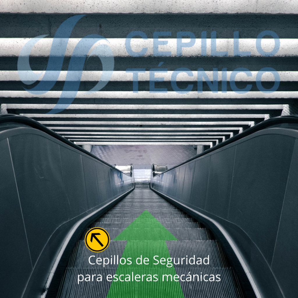 Cepillos de obturación para escaleras mecánicas