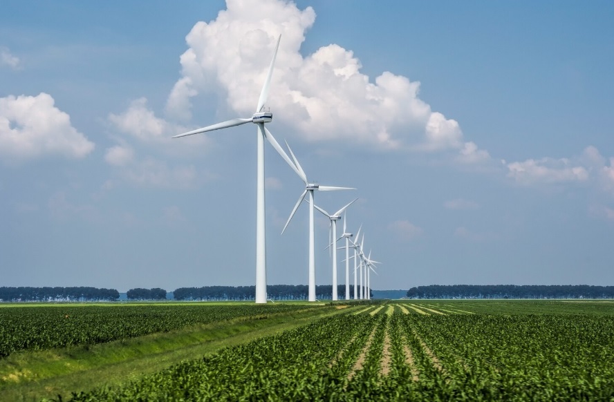 Cepillos de carbón en el mantenimiento de turbinas eólicas
